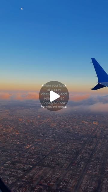 Window seat on approach to LA